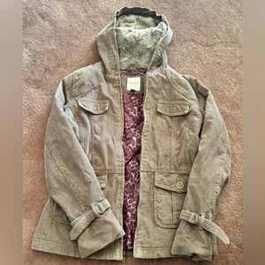 Sonoma Corduroy Military Jacket